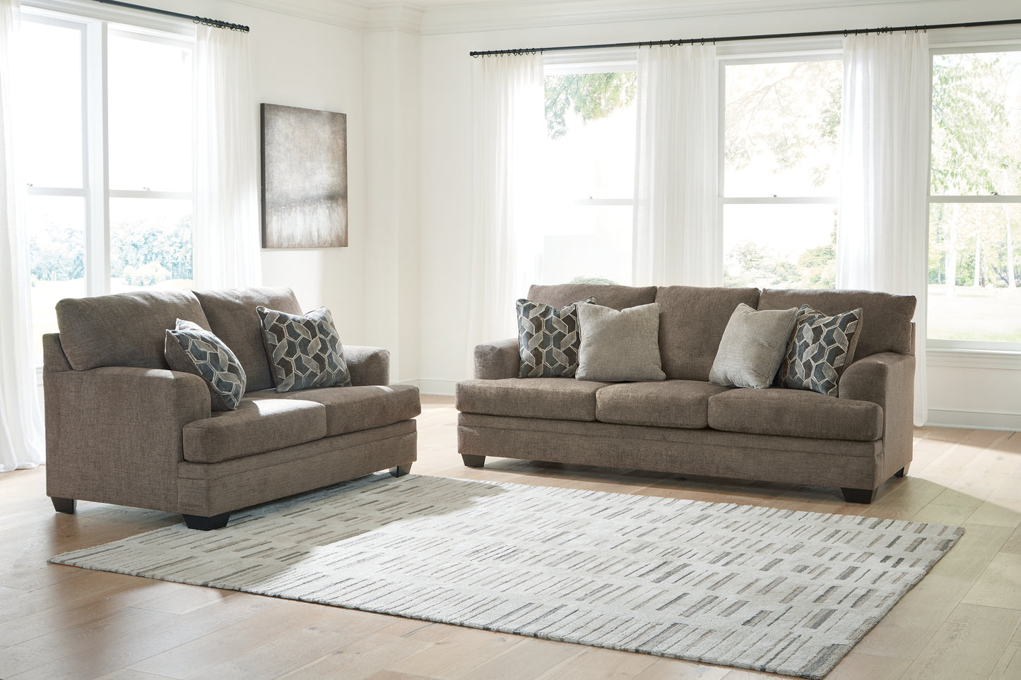 Stonemeade Sofa and Loveseat