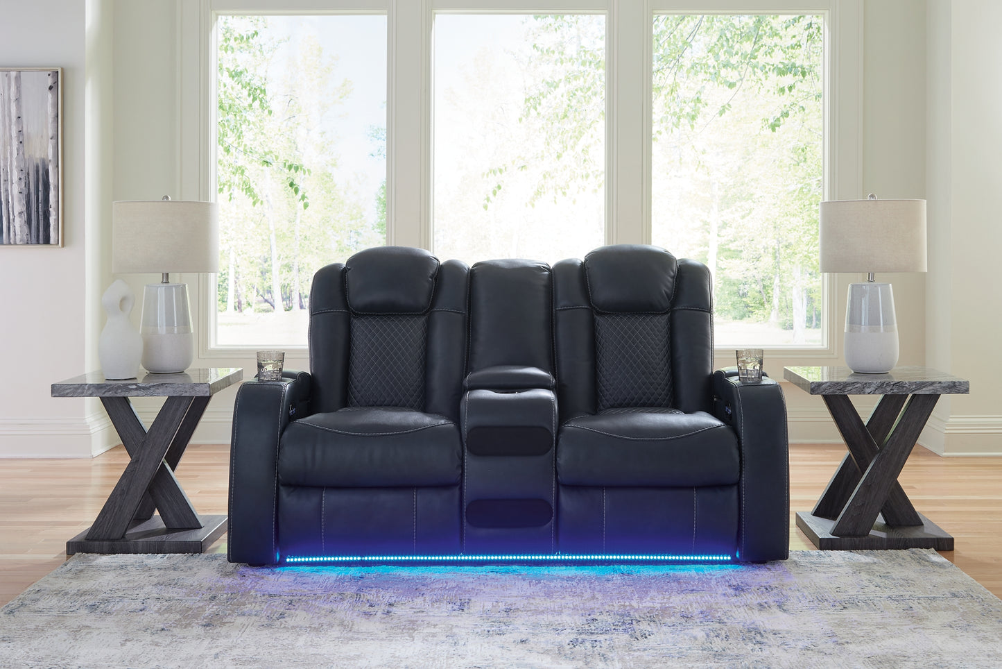 Fyne-Dyme Sofa, Loveseat and Recliner