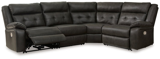 Mackie Pike 4-Piece Power Reclining Sectional