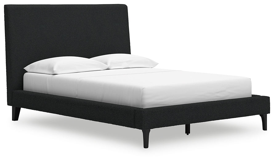 Cadmori Full Upholstered Bed with Dresser