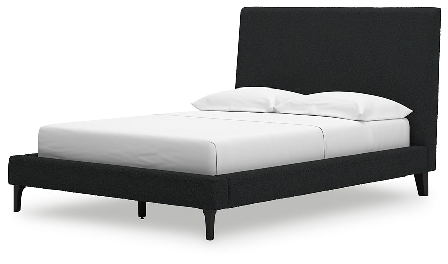 Cadmori Full Upholstered Bed with Dresser