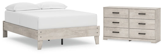 Shawburn Full Platform Bed with Dresser