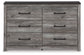 Bronyan Six Drawer Dresser