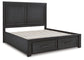 Foyland Queen Panel Storage Bed with Dresser