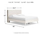 Aprilyn Queen Bookcase Bed with Dresser